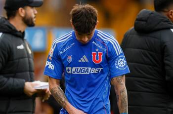 Sufre la U: Maxi Guerrero arriesga dura sanción y no jugaría el Superclásico ante Colo Colo