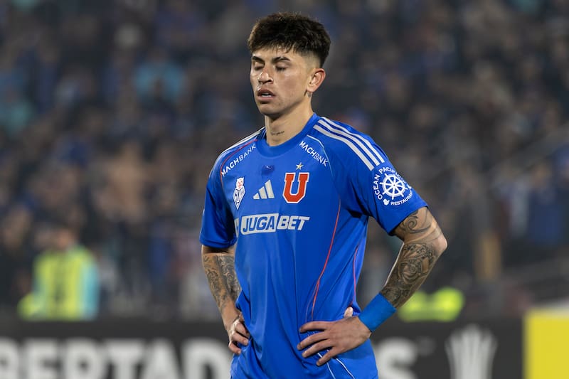 El delantero podría partir de la U. Foto: Felipe Escobedo.