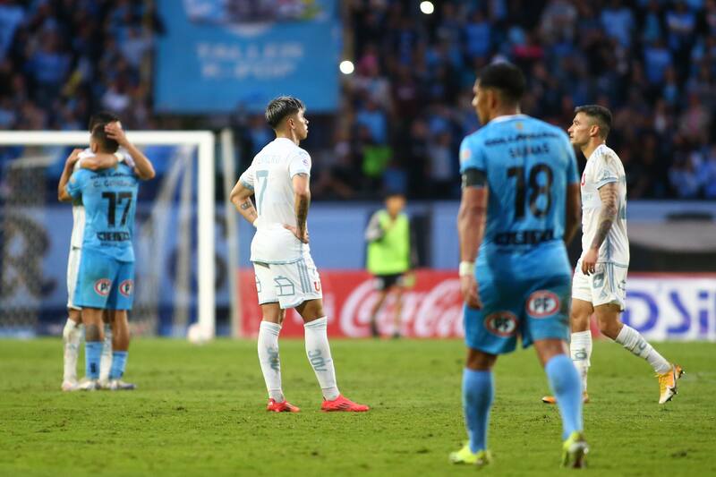 en la derrota ante Iquique.
