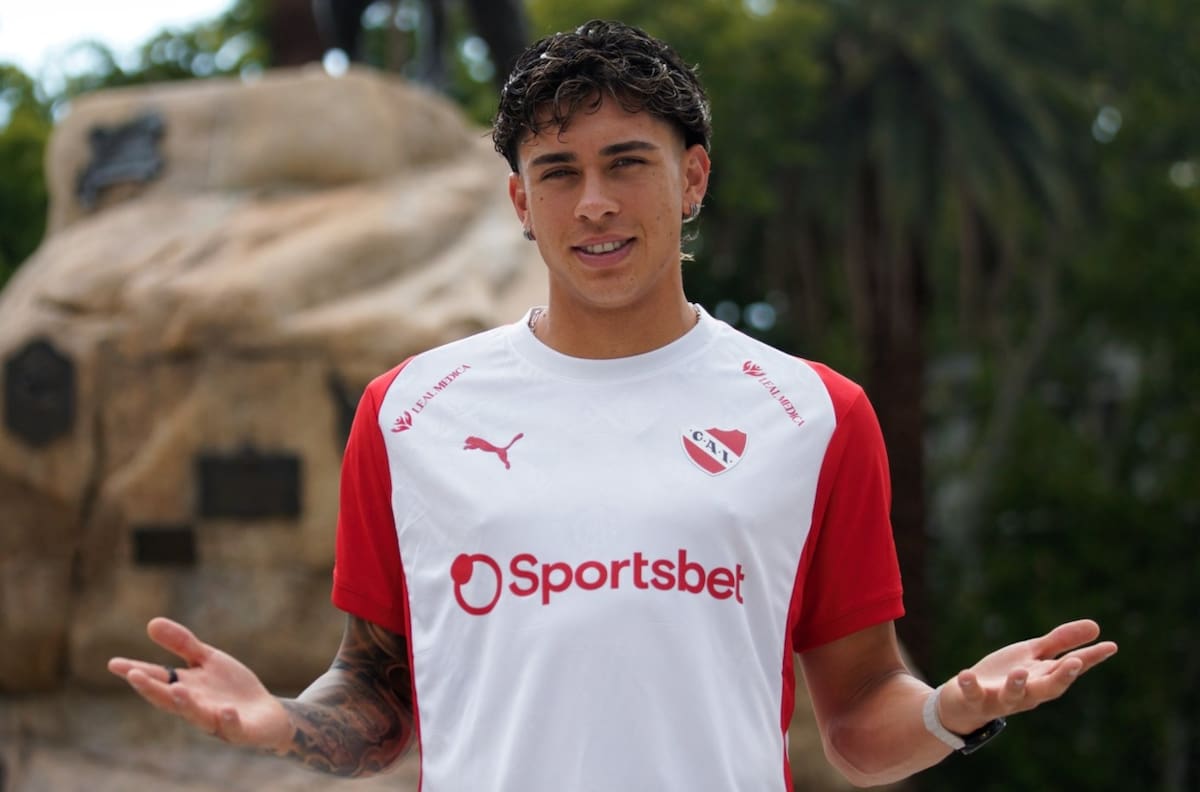 Maxi Gutiérrez debutó oficialmente en Independiente: “Es hermoso estar acá”