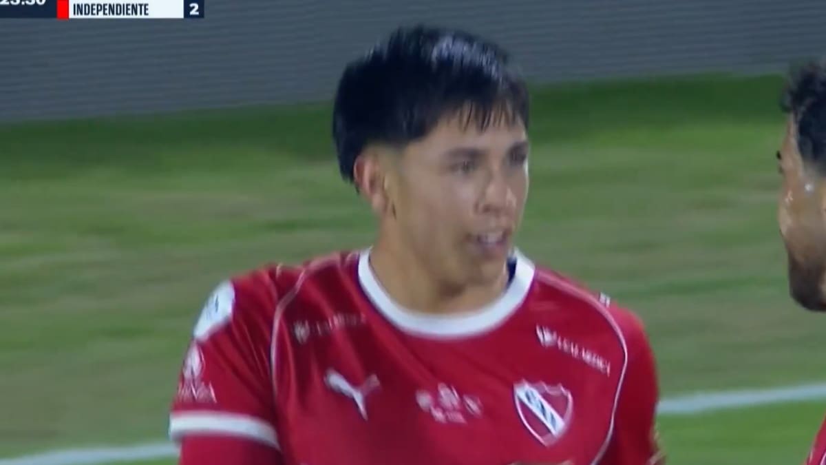 VIDEO | Lo aman en Independiente: Maximiliano Gutiérrez clavó este golazo por Copa Argentina