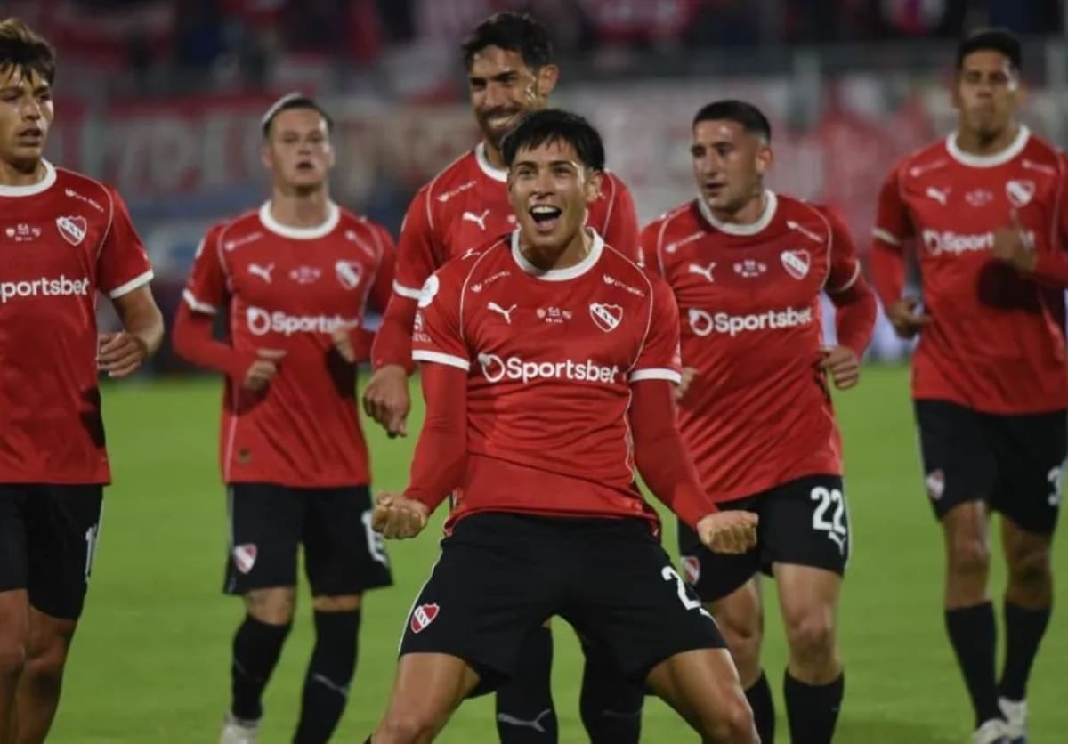 El chileno fue figura hoy en la Copa Argentina.