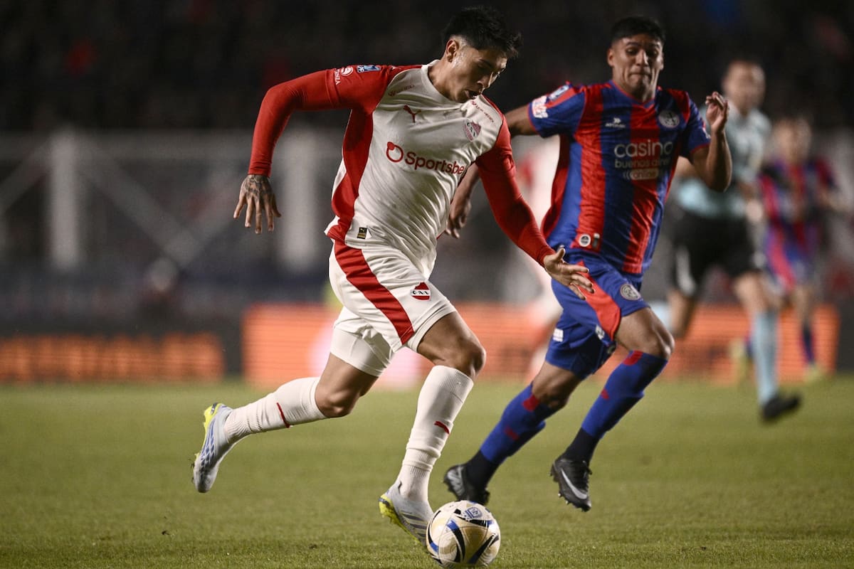 El delantero en Independiente. Foto: @independiente