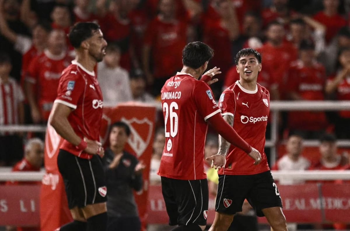 Los chilenos brillan en Independiente: los goles de Maxi Gutiérrez y Lautaro Millán en el triunfo del Rojo