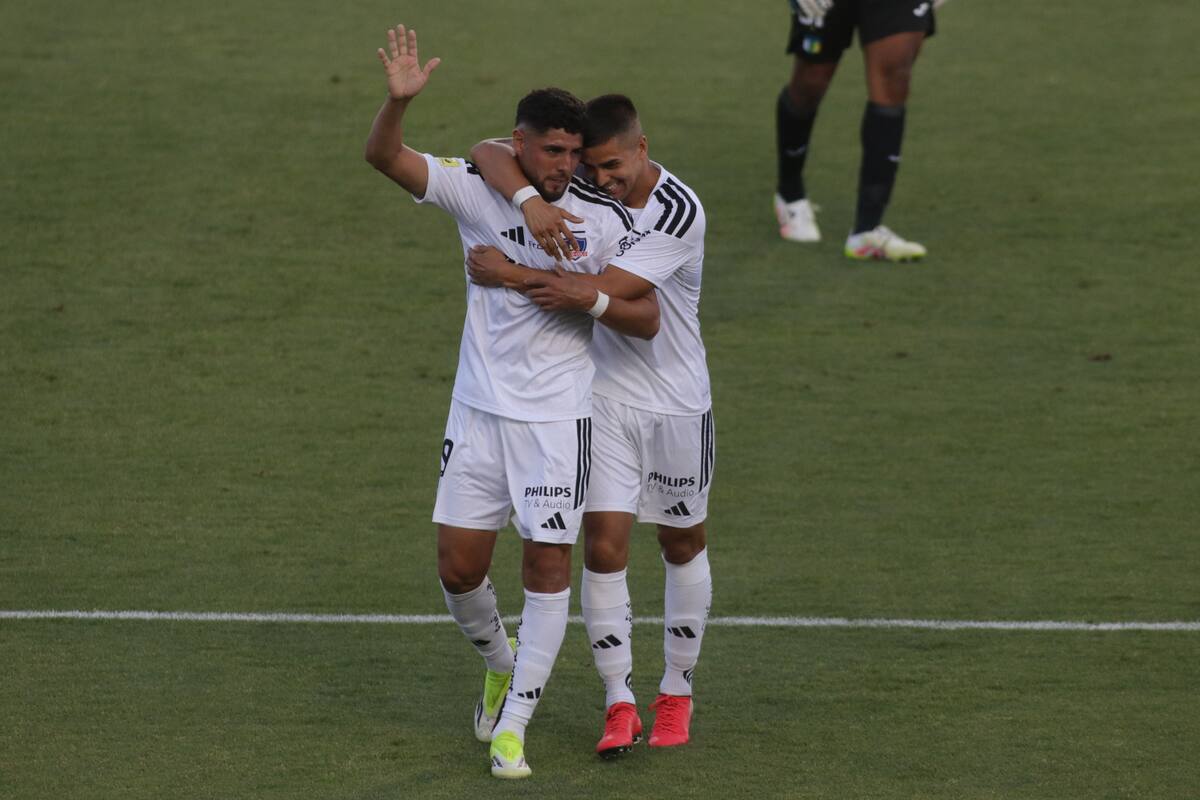 El delantero en el partido de Colo Colo ante O'Higgins. Foto: Agencia ATON.