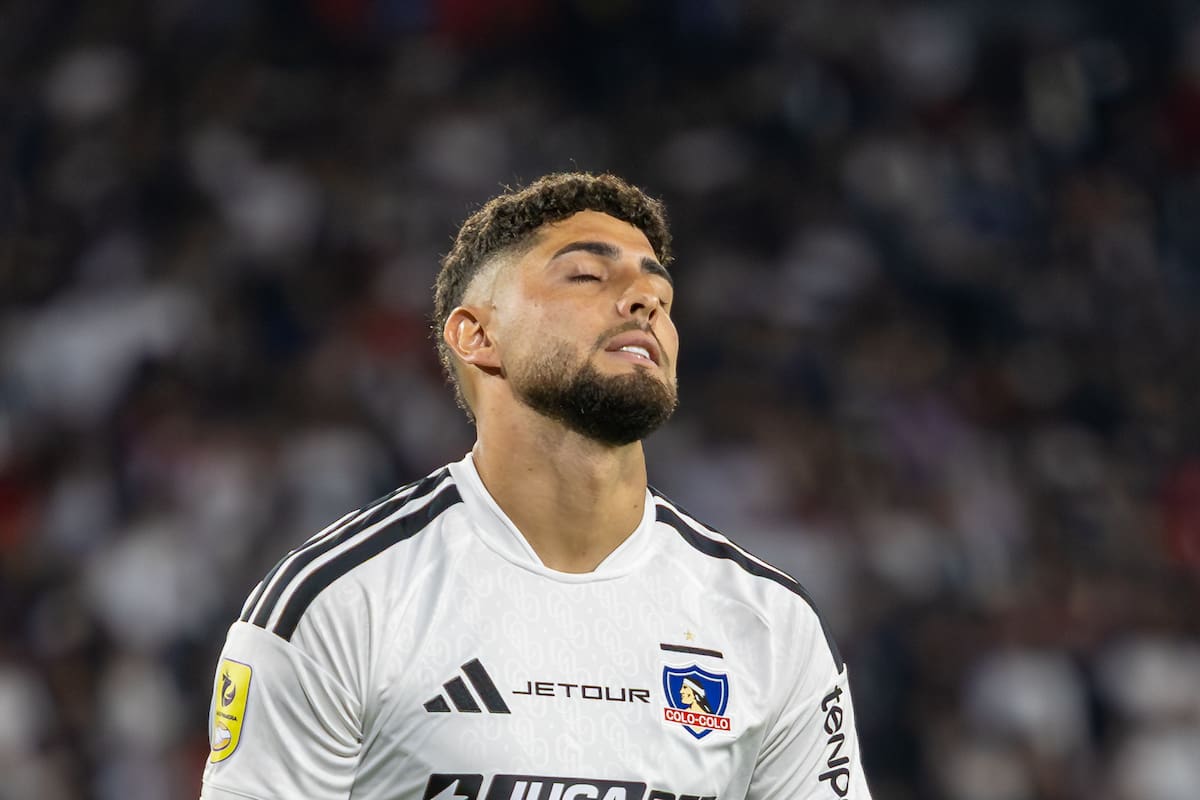 El delantero en Colo-Colo. Foto: Felipe Escobedo/En Cancha