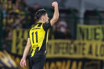 Atención la U: goleador uruguayo se despide de Peñarol y queda listo para negociar