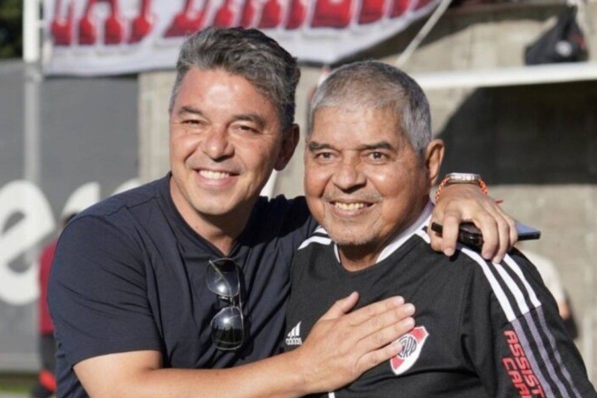 Máximo Gallardo y su hijo Marcelo