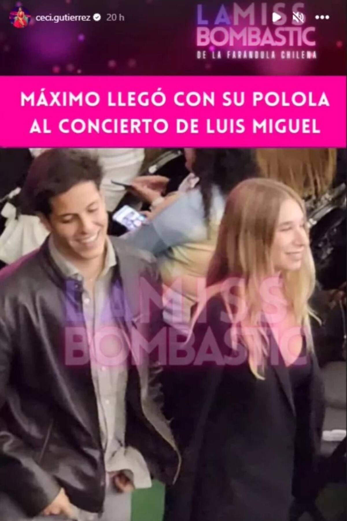 Máximo Menem fue visto por primera vez junto a su novia Delfina Honig.
