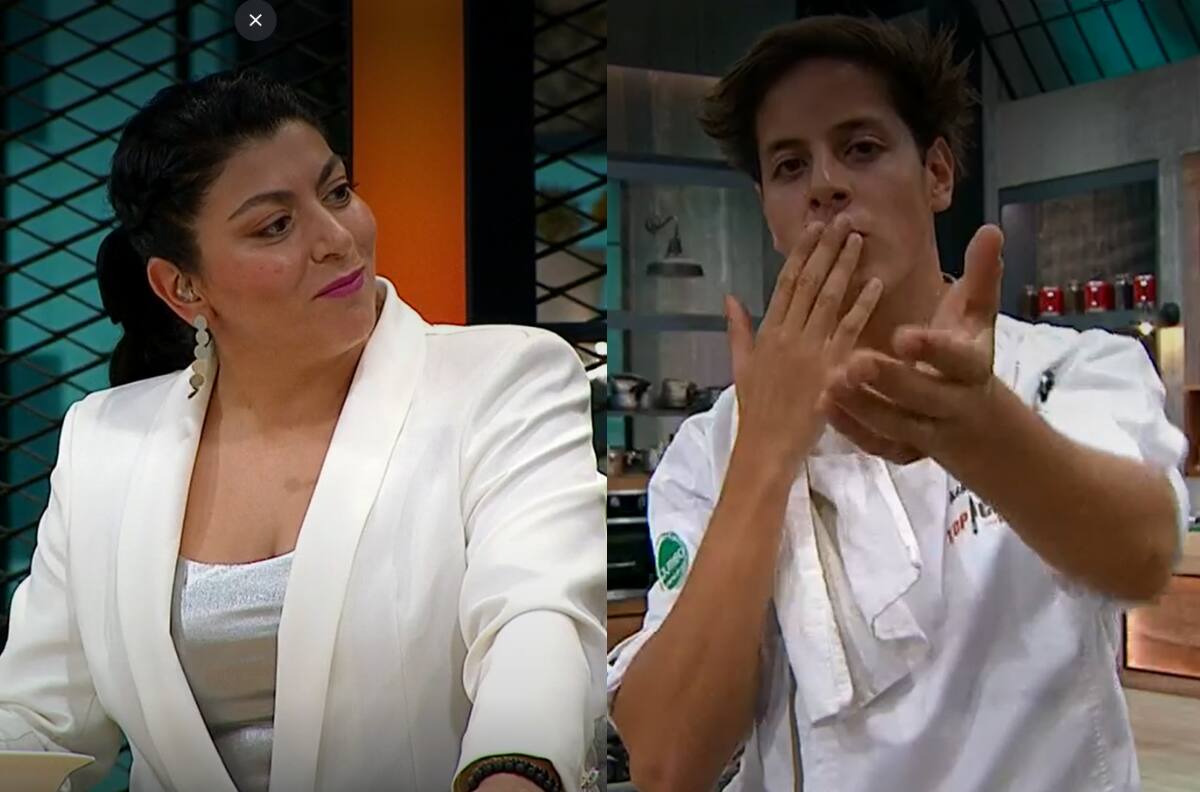 “¿A quién le anda tirando besos usted?”: Fernanda Fuentes bromea a Máximo Menem sobre su pololeo con Delfina Honig