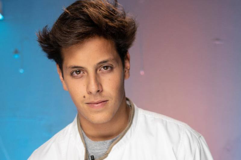 estuvo acompañado de su pareja en las grabaciones de "Top Chef VIP".