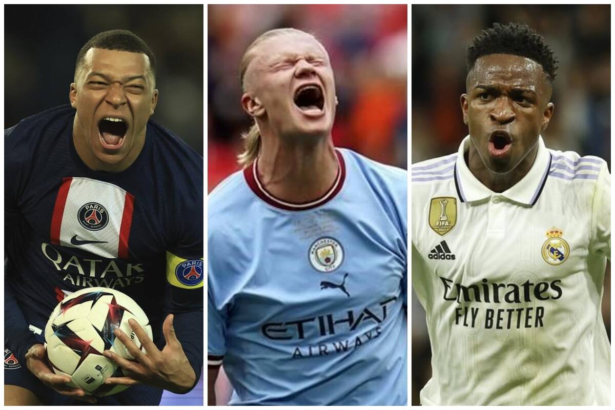 jugadores de PSG, Manchester City y Real Madrid.