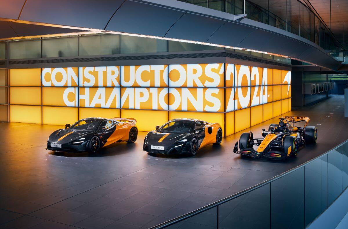 McLaren celebra su título en la F1 con dos ediciones especiales