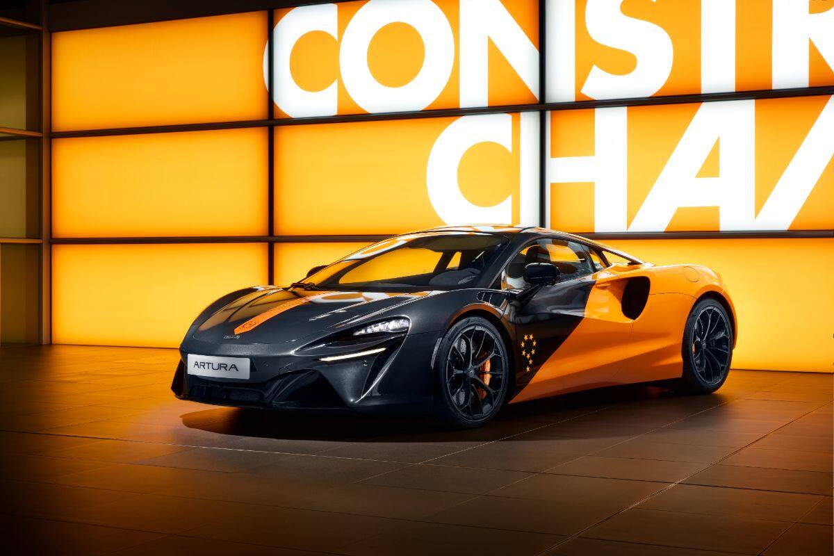 El McLaren MCL38 rinde homenaje al título de constructores en la F1