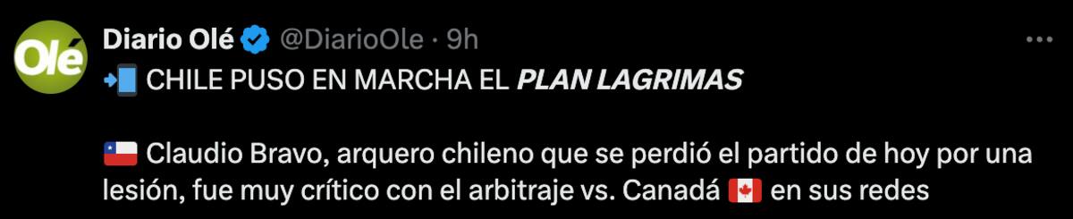 Medios argentinos burlándose de La Roja tras su eliminación en Copa América.