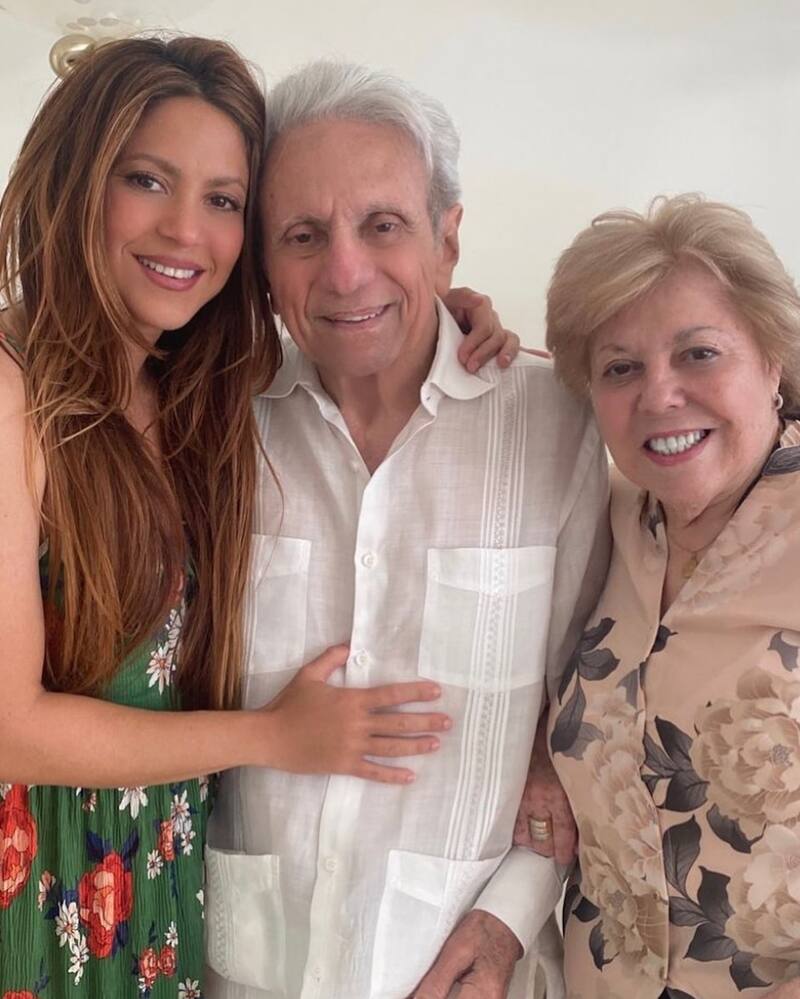 Medios informan que Shakira y sus papás ya se reencontraron en Miami - Créditos: Instagram
