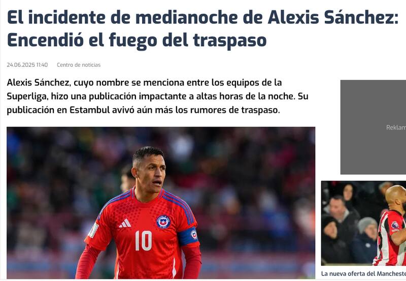 alucinan con la publicación de Alexis Sánchez.