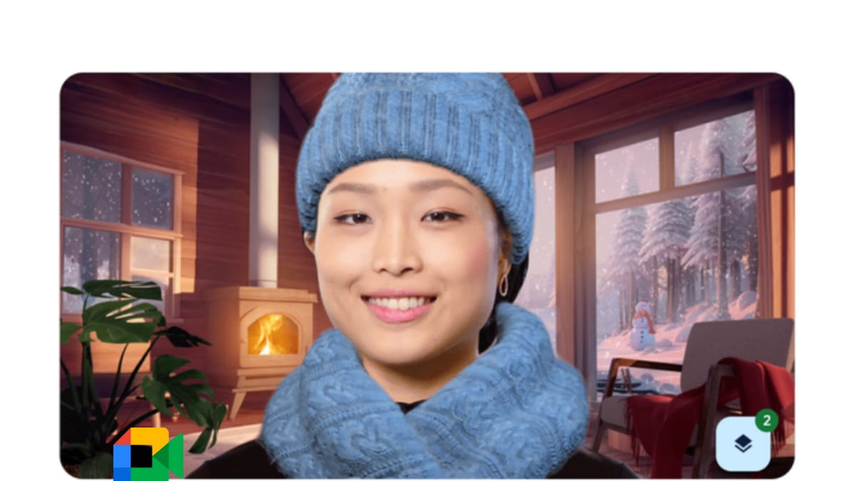 Así puedes añadir un gorro y cambiar el fondo en tus llamadas de Google Meet