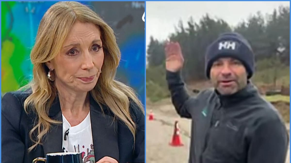 Emergencia en vivo: Karim Butte y equipo de Mucho Gusto quedan atrapados tras colapso de camino en Reñaca