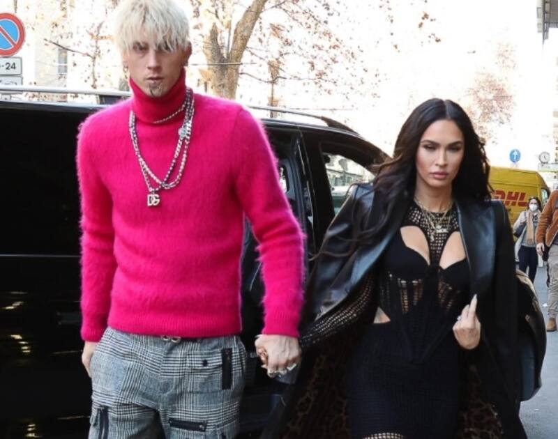 Megan Fox es agredida por intentar defender a su novio Machine Gun Kelly