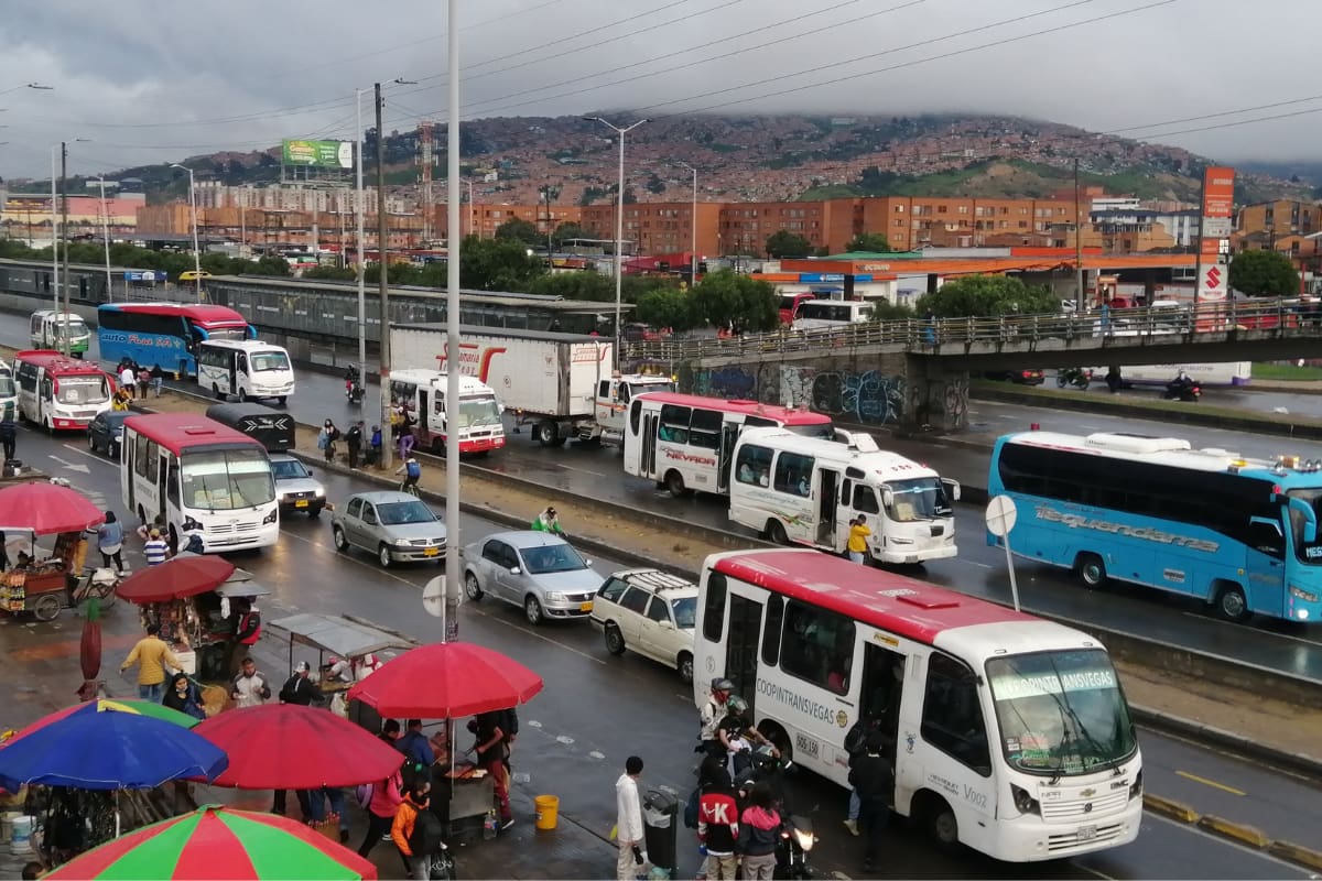 Así se ve actualmente la autopista.