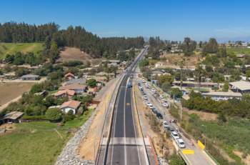 La importante ruta que inauguró el MOP en esta comuna de la RM: megaproyecto vial costó más de $46.000 millones