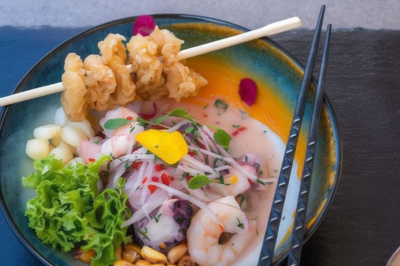 En la Región Metropolitana cuenta con varios locales que destacan por sus sabores frescos, mezcla de la gastronomía local con la de distintos rincones del mundo. Créditos: Google Maps.