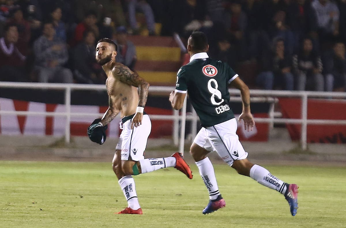 Wanderers recordó el golazo de Marco Medel a Melgar en la Copa Libertadores