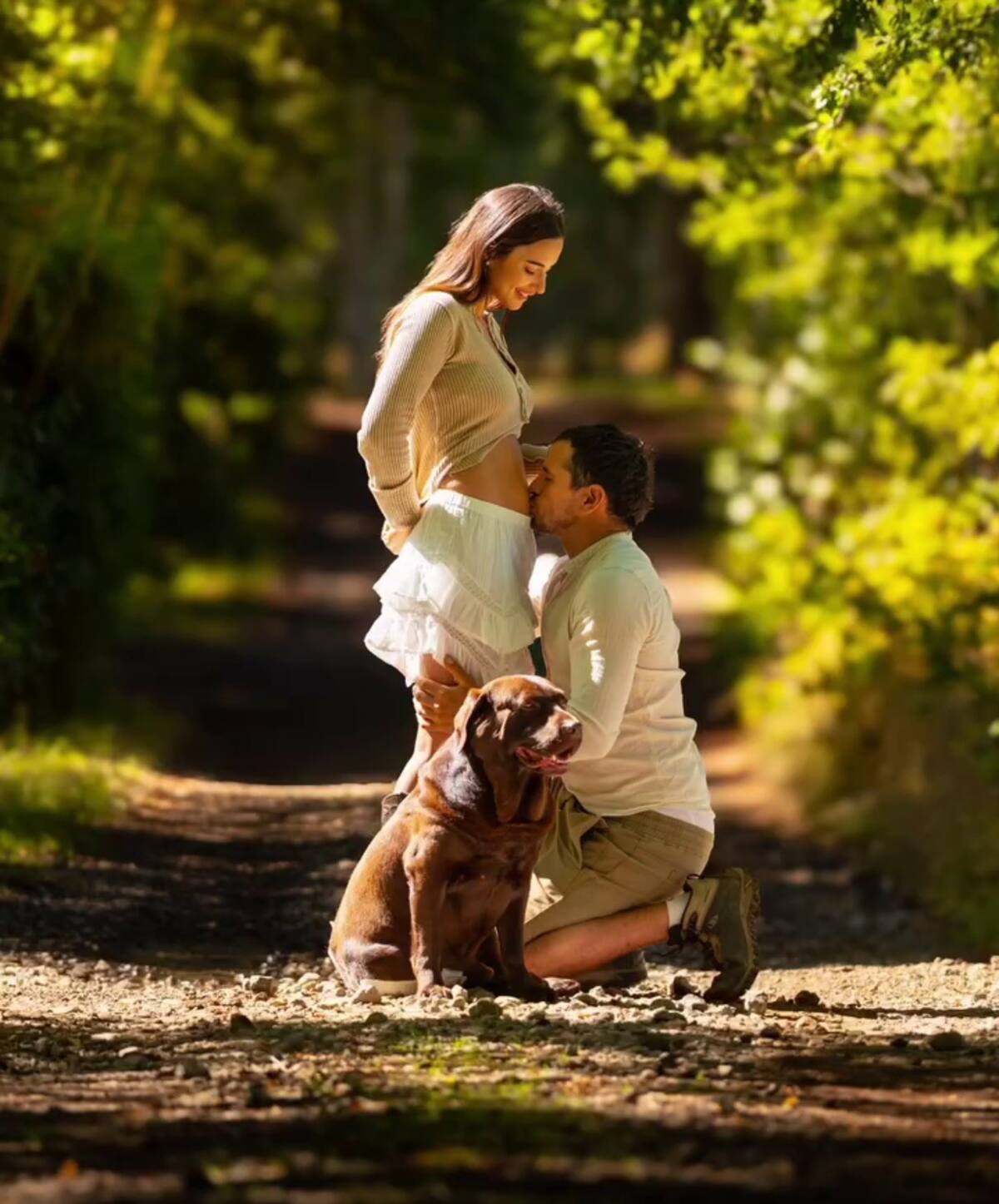 De esta forma la pareja anunció oficialmente esta nueva etapa de su familia. Créditos: @melinoto en Instagram.
