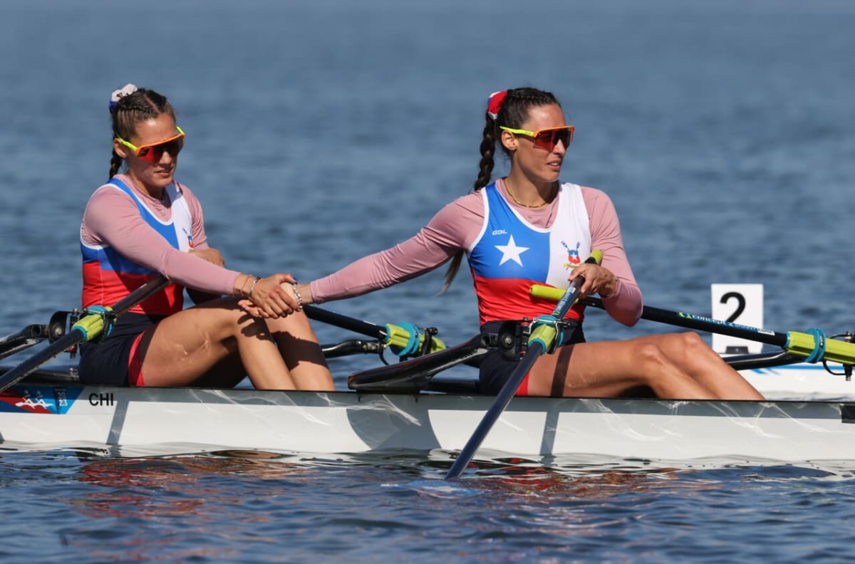 Notable: Hermanas Abraham se instalaron en la semifinal del Mundial de Remo en Shangái
