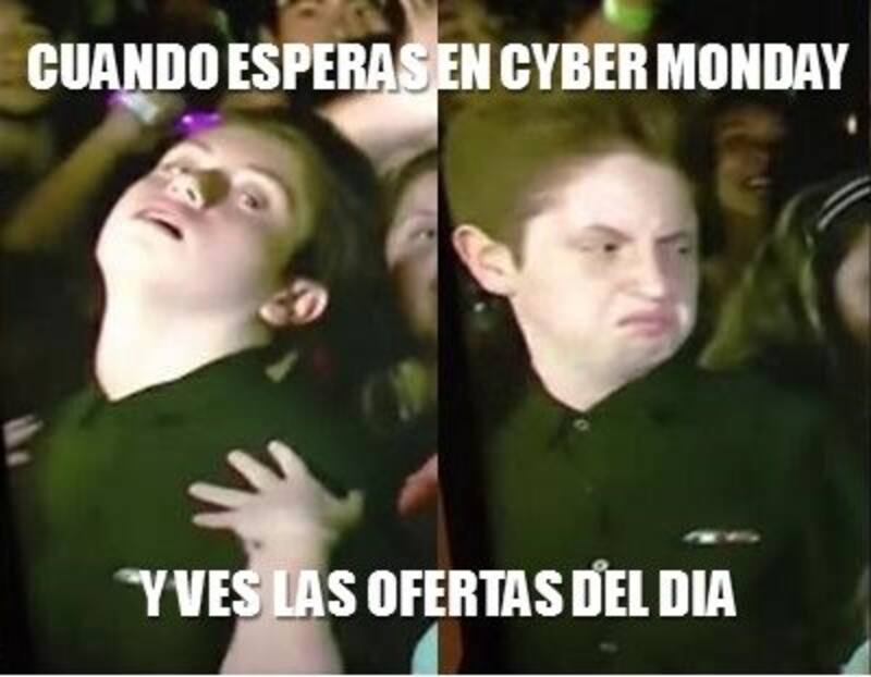 Si no te gustaron mucho las ofertas de este Cyber Monday, este es tu meme.