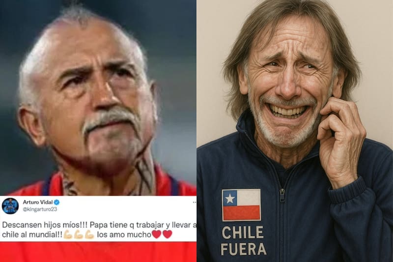 en la eliminación de Chile.