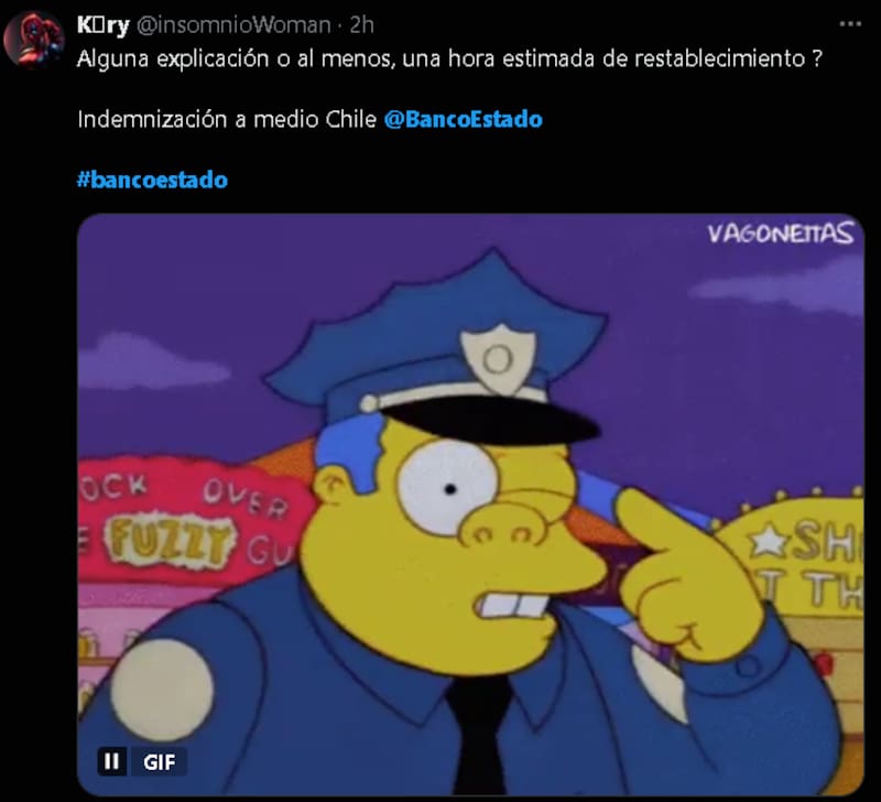 ante falla masiva de sus servicios.