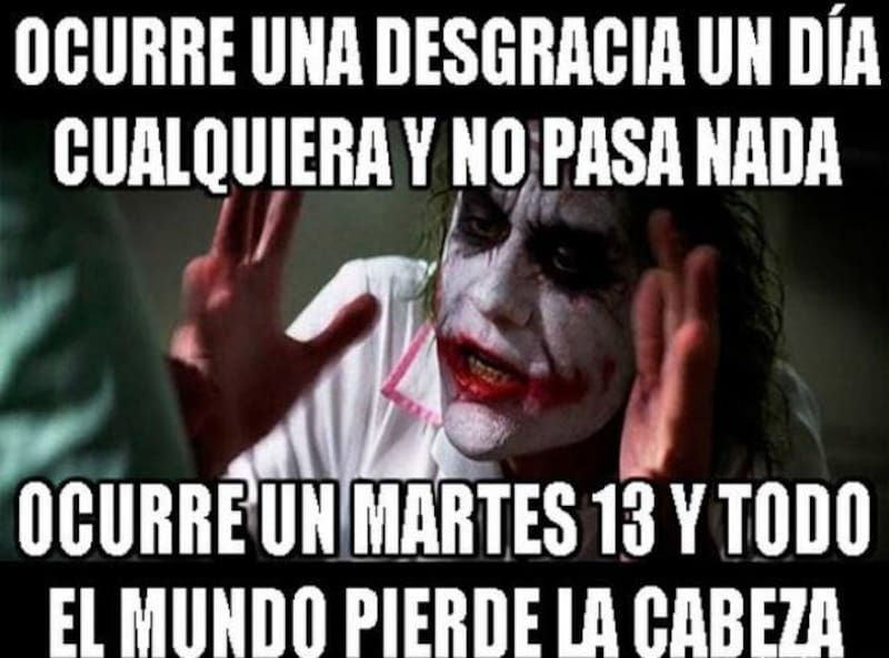 Memes Martes 13
