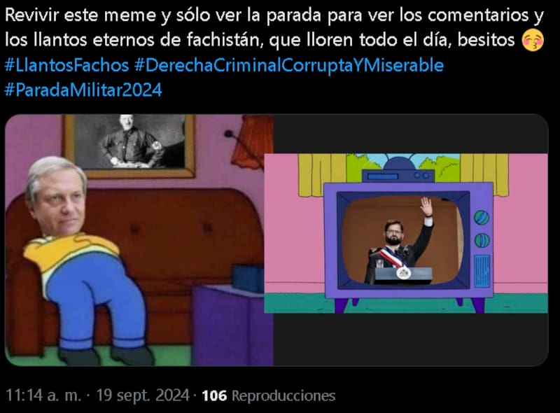 Revisa las reacciones que dejó el acto.