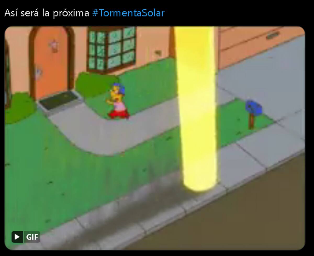 Las referencias captadas ante el fenómeno natural.