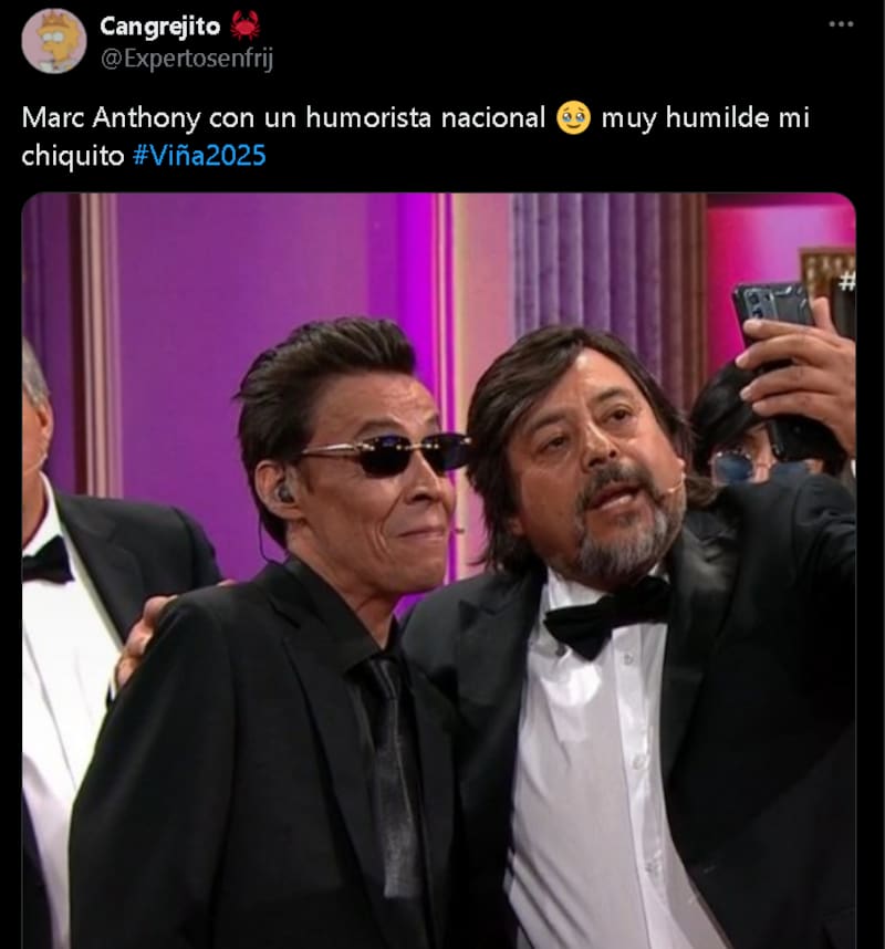 Las divertidas reacciones que dejó el show de Marc Anthony.