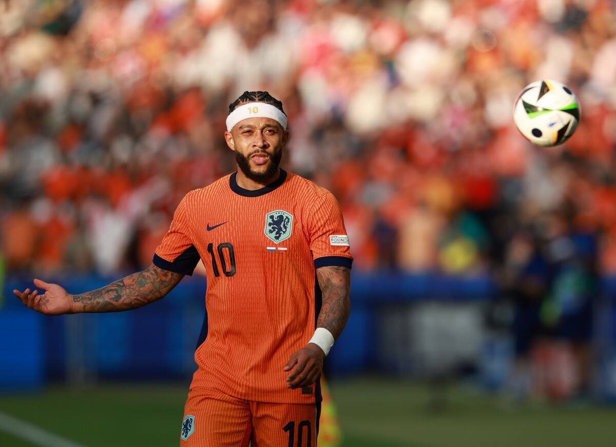 El neerlandés jugará los octavos de final ante Rumania. EFE.