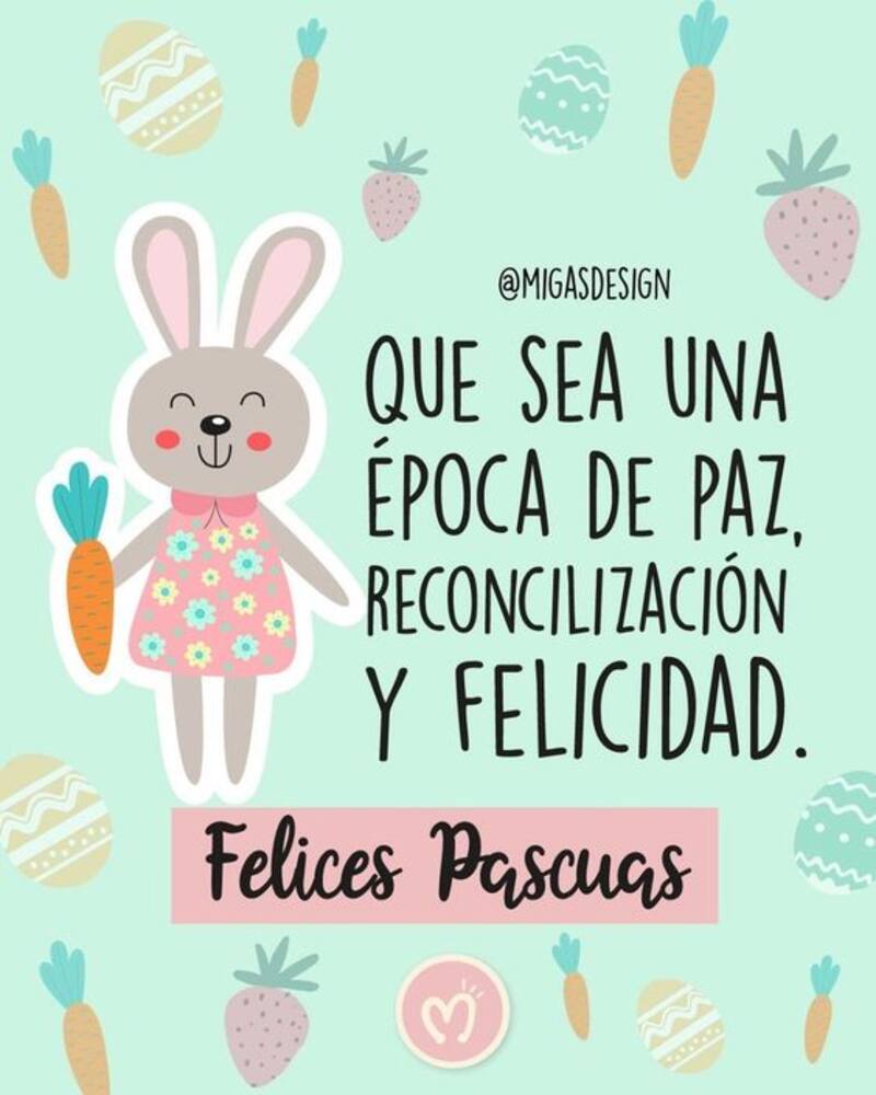 Estas son las mejores imágenes para enviar en Pascua por WhatsApp.