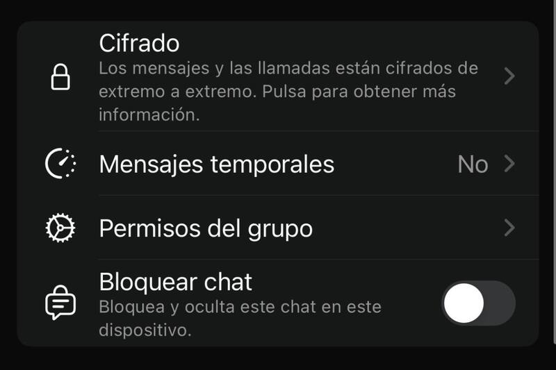Con esta configuración, dejarás de preocuparte de borrar una y otra vez todas las conversaciones de tus grupos.