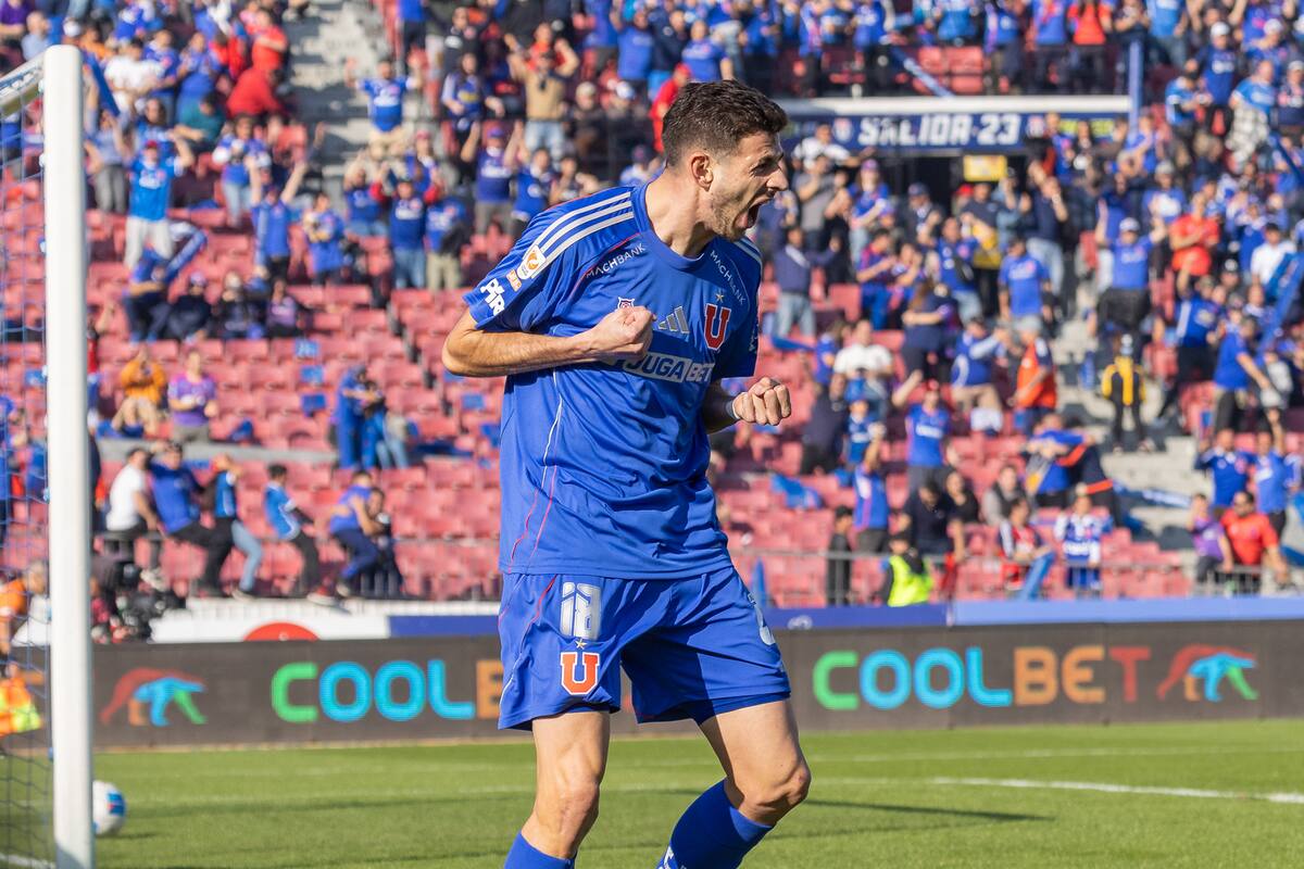 Lucas Di Yorio podría dejar Universidad de Chile: Talleres de Córdoba negocia su fichaje. Foto: Felipe Escobedo