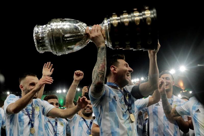 Argentina defiende la Copa América ganada en Brasil. (Foto: EFE)