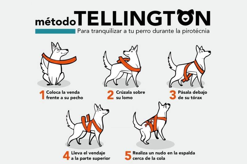 Esta técnica de amarre si es realizada correctamente sirve como un método de contención para nuestros peluditos.
