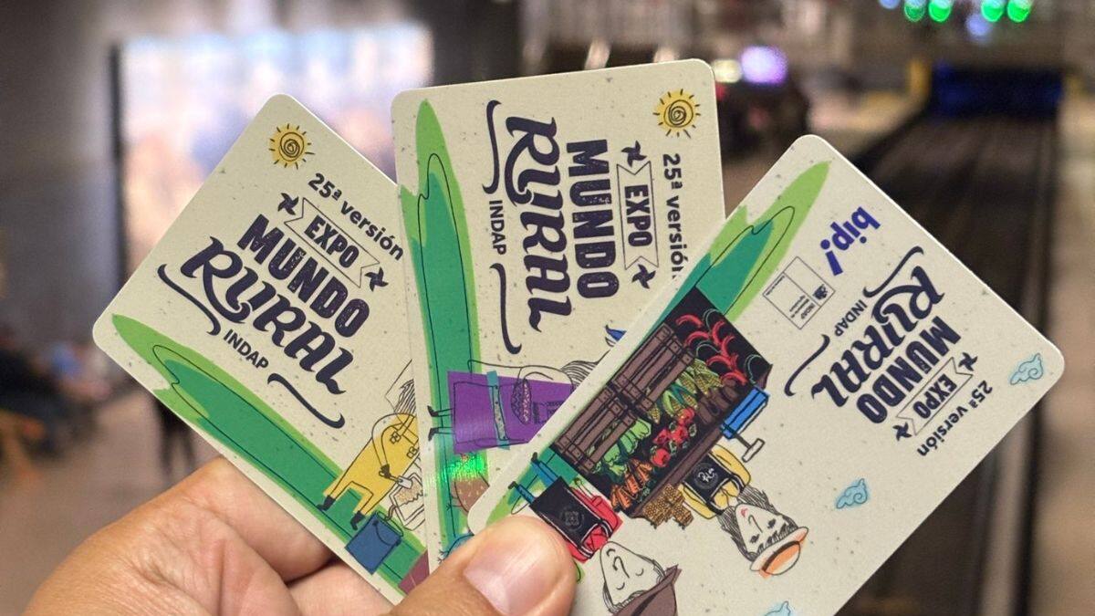 Metro de Santiago lanzó tres nuevos diseños de Tarjeta Bip! inspirados en la Expo Mundo Rural 2025: Dónde se pueden comprar y los precios