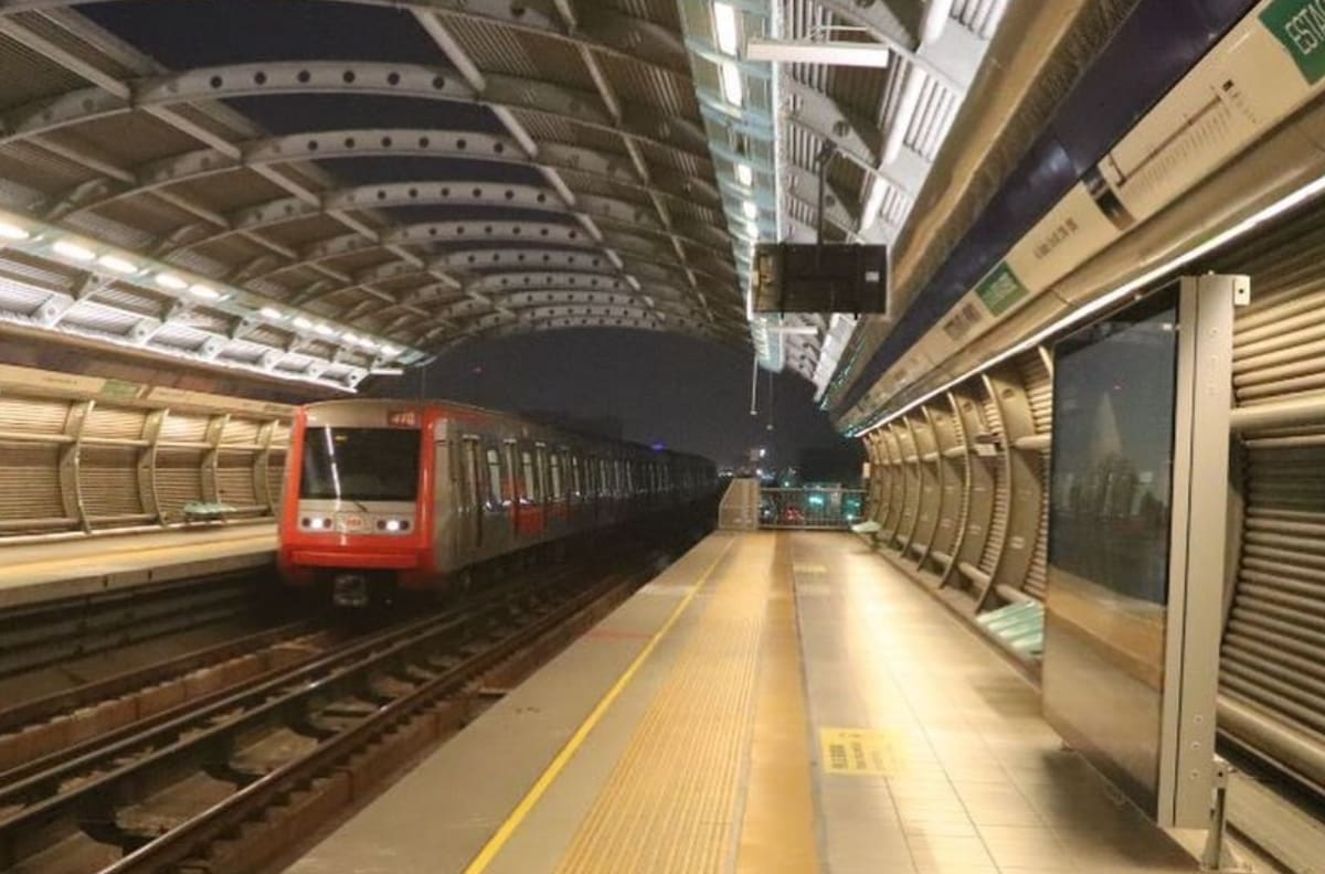 Metro tuvo que cerrar cuatro estaciones de Línea 5 por falla técnica