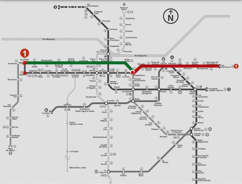 Alternativa de San Pablo hacia Los Dominicos.