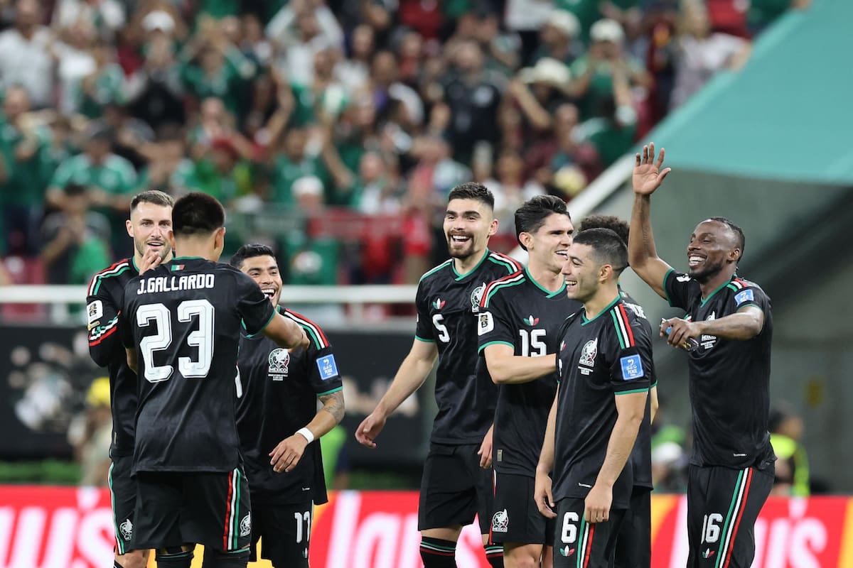 El Tri derrotó hoy a Corea del Sur y clasificó a la siguiente ronda en el Mundial 2026. Foto: EFE.