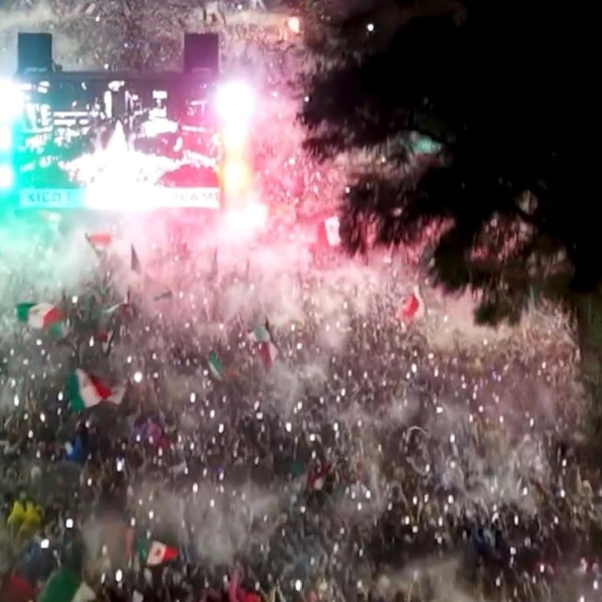 VIDEO | Euforia total en México: la masiva celebración tras dejar a Ecuador fuera del Mundial 2026