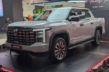 Esta es la primera camioneta de MG