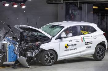 VIDEO: Mira el test de choque del MG3 donde consigue 3 estrellas